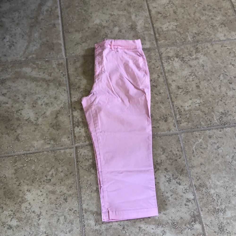 Pink Stretch Capri - Picture 3 of 5